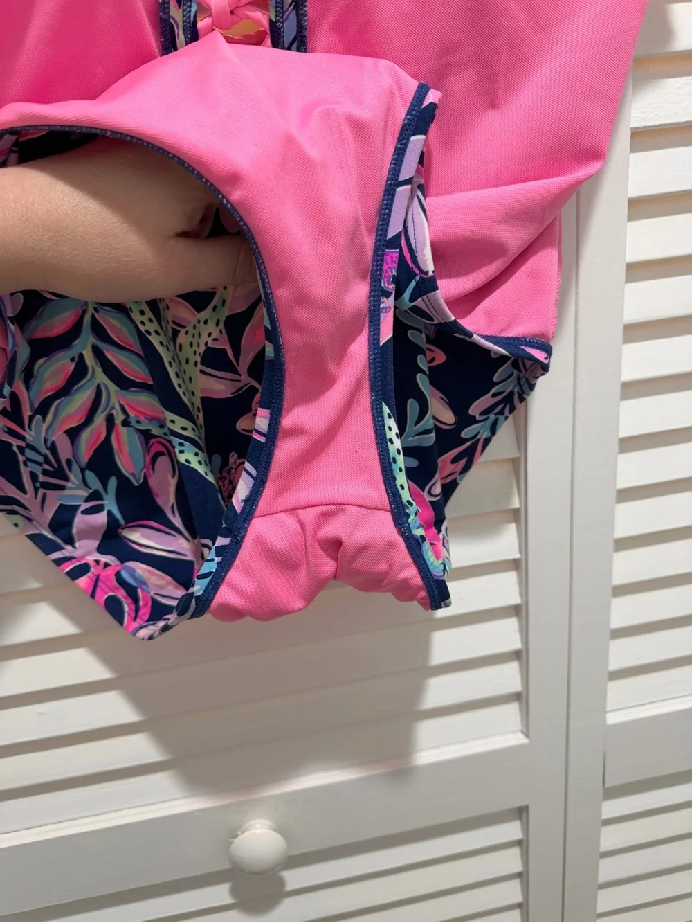 Lilly Pulitzer One Piece Lattice Swimsuit